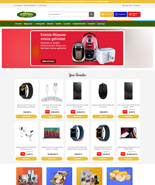 Yöresel Eticaret Yazılımı
